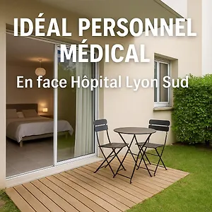 T1 Au Calme Hopitaux Lyon Sud Fac De Medecine Et Metro B , Pierre-Bénite France